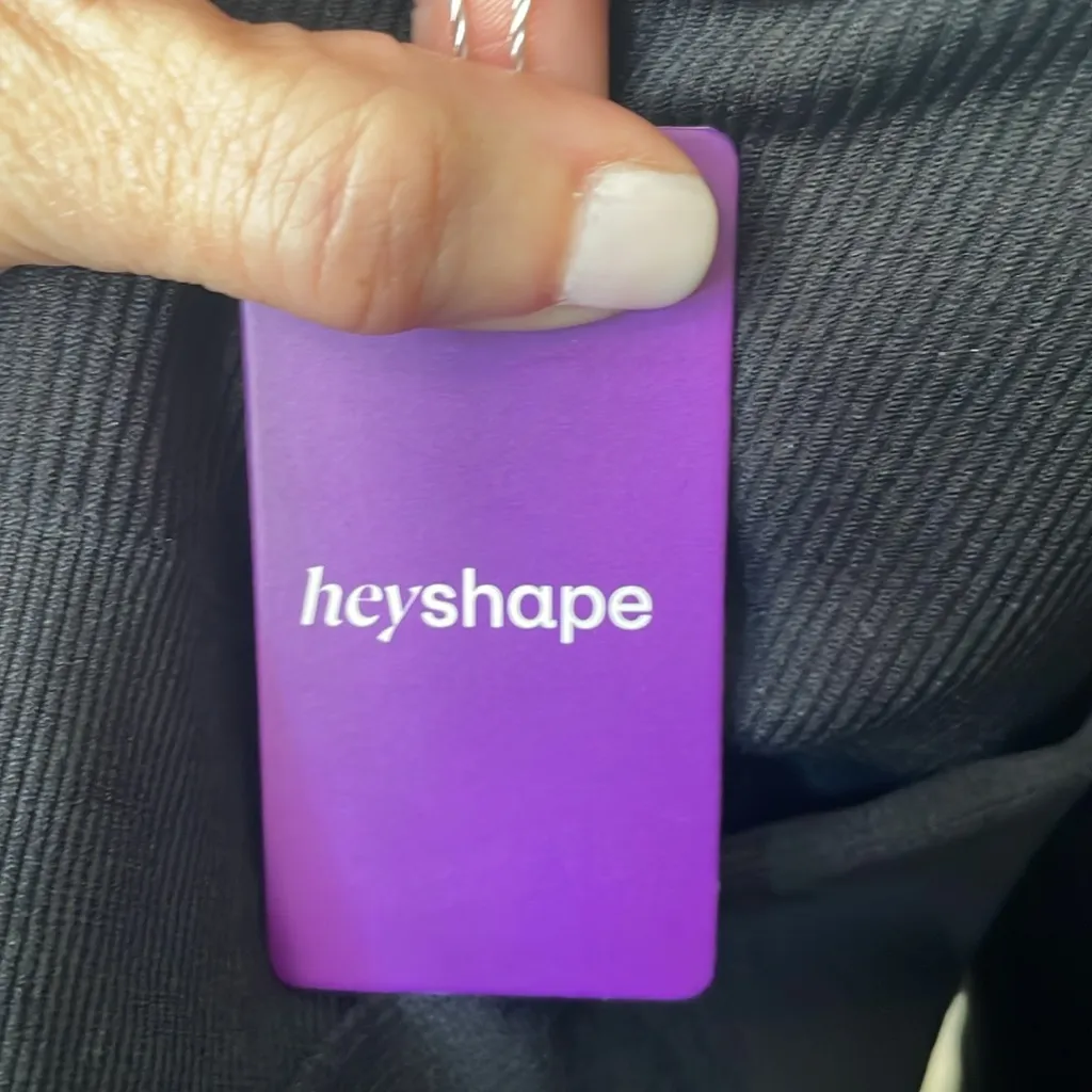 NWT HeyShape‎ Square Neck Shapewear Jumpsuit in Brown Sz Large Black - Image 4