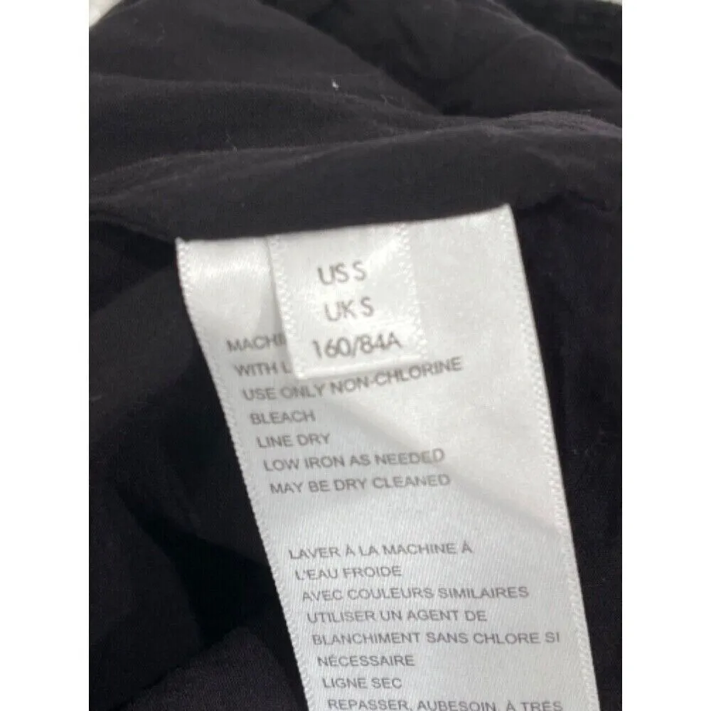 Urban Outfitters‎ Linen Blend Mini Dress Sleeveless Black Casual S - Image 12