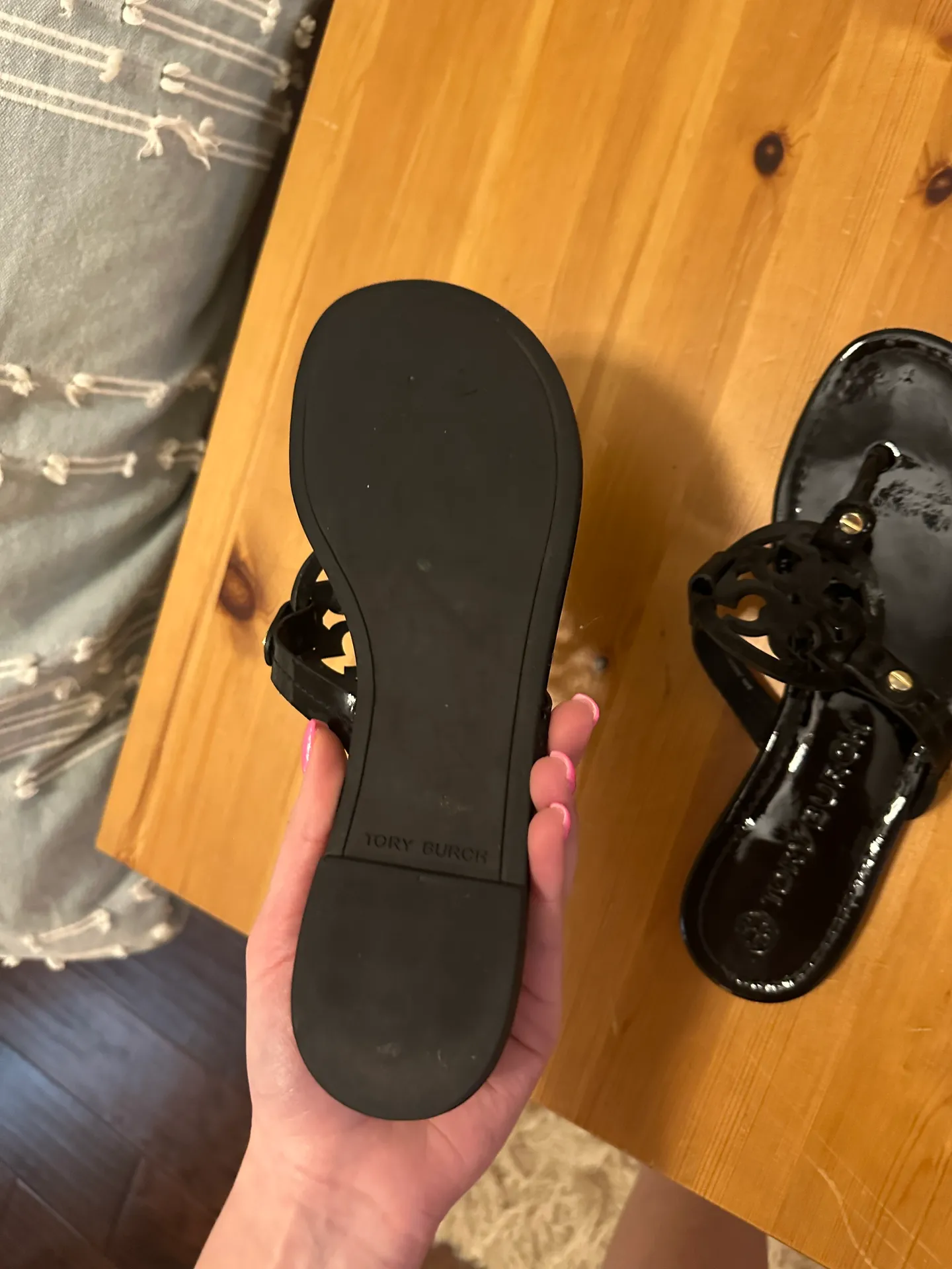 Black  Sandals - Image 5