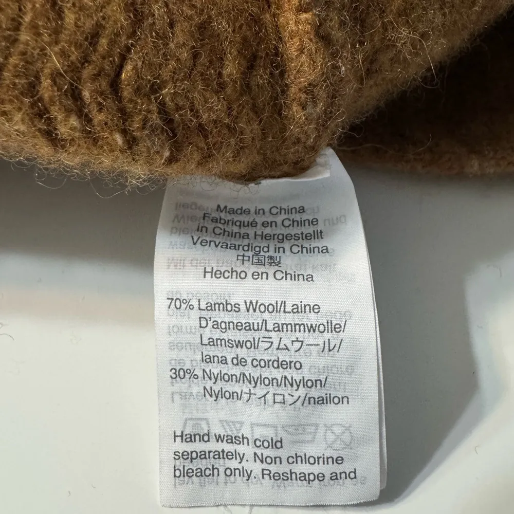 J. Crew Mercantile Donegal Wool Blend Brown Sweater Coat Size XXS - Image 11