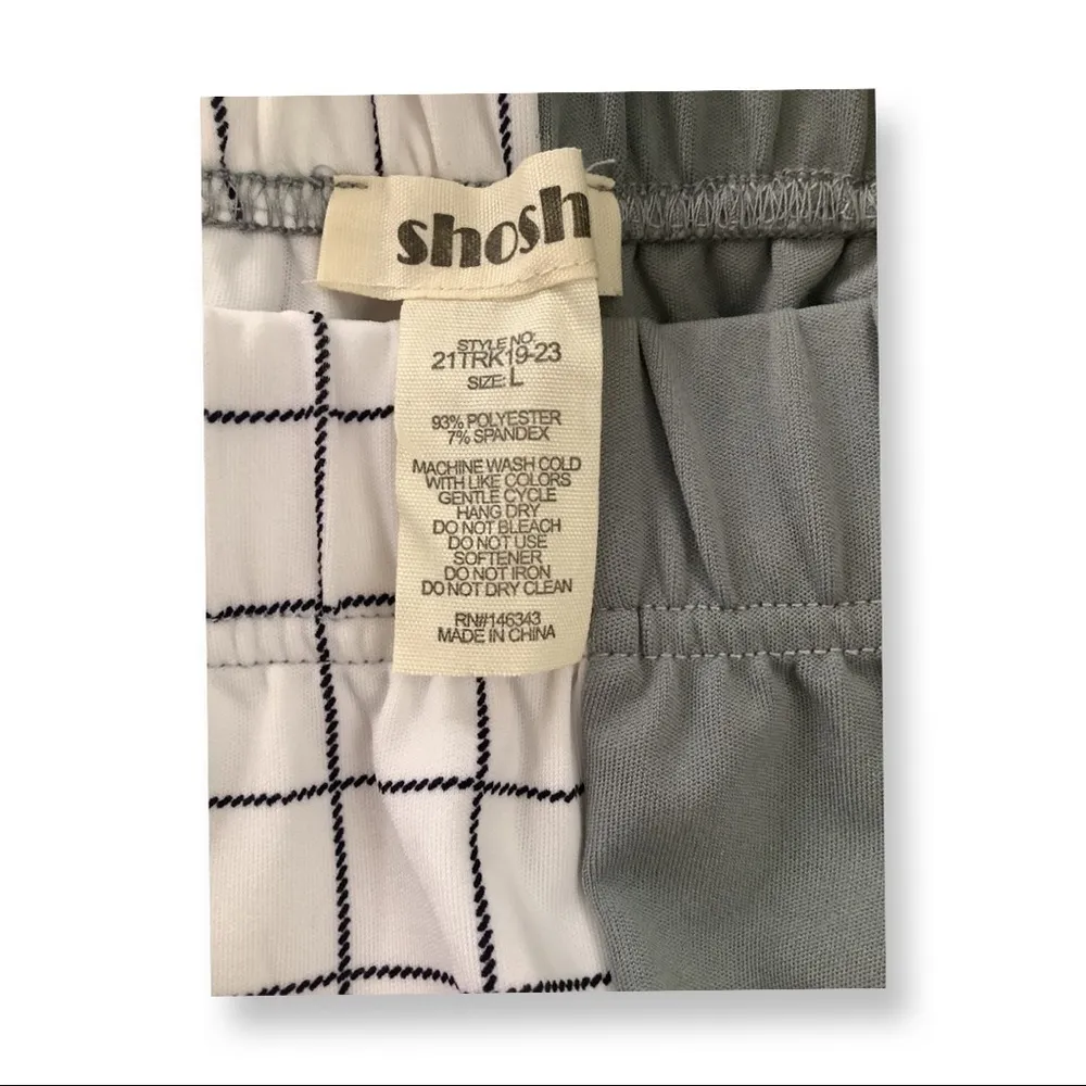 Shosho Spliced Jogger Size Large New With Tags - Image 4