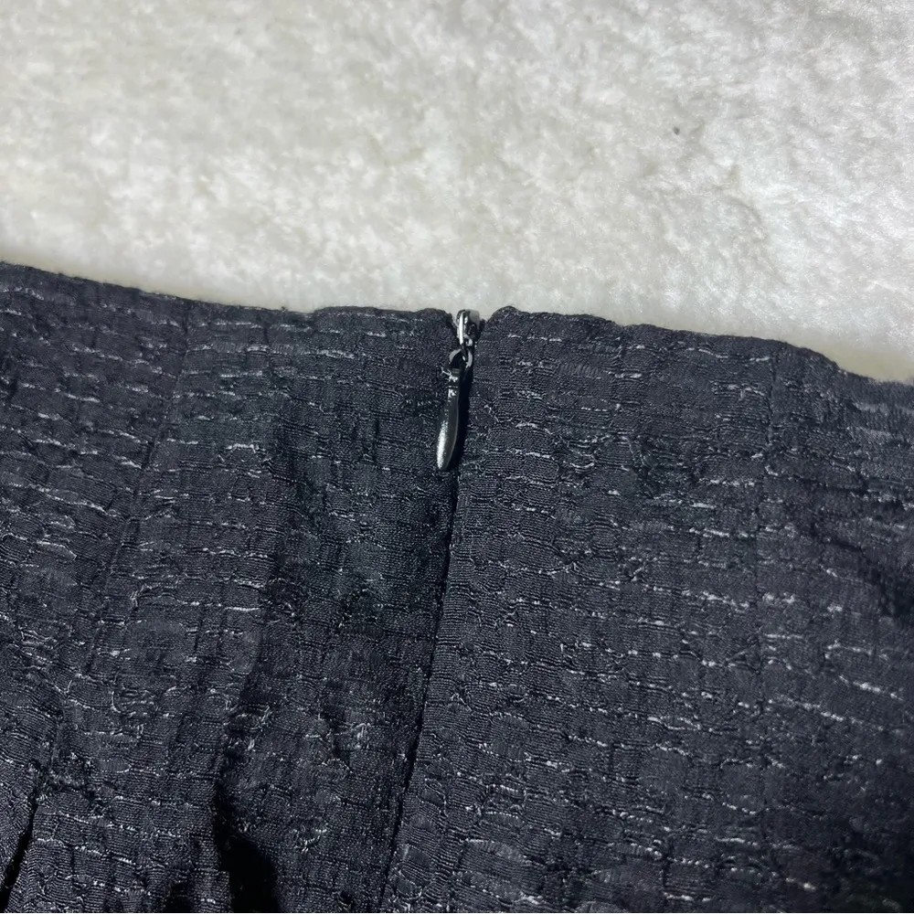 Zara Basic Collection Black Skater Mini Skirt - Image 7