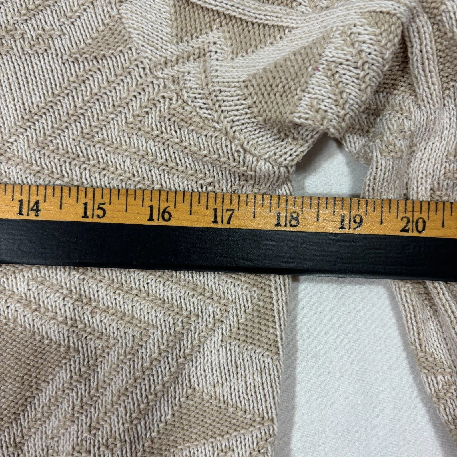 Maurices Open Front Cardigan Women's S Geometric Ribbed Knit Southwest Aztec - Image 5