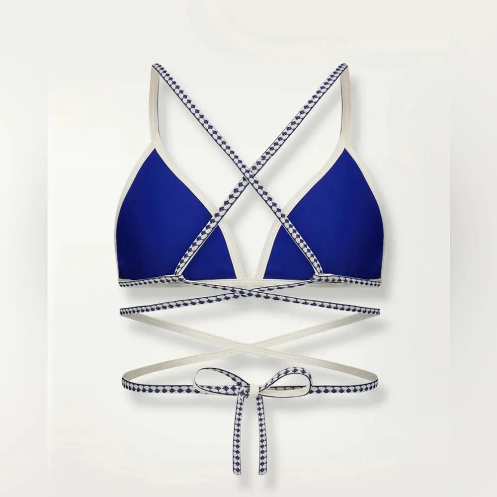 Lemlem Lena Wrap Triangle Top, Size Large, $145 - Image 5