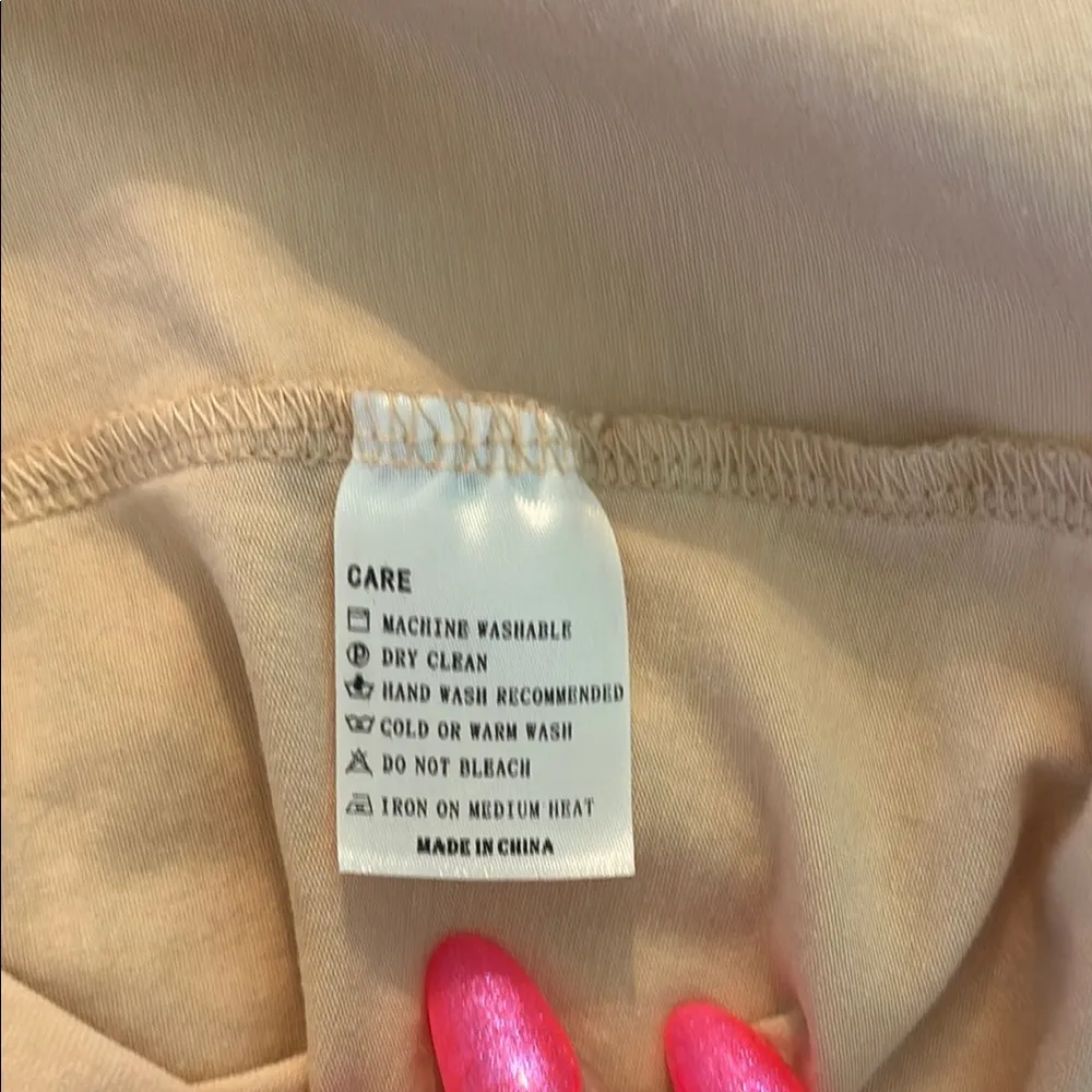 Mangopop Cream Long Sleeve bodysuit - Image 8