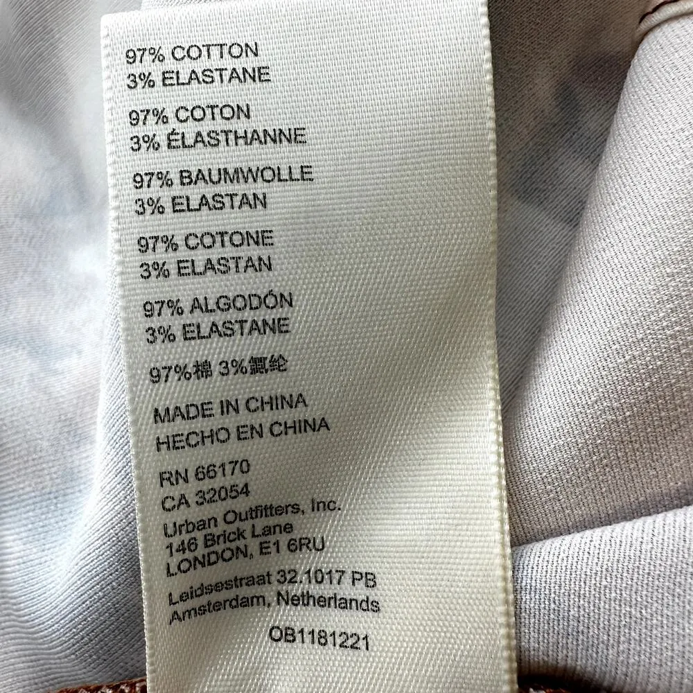 Urban Outfitters Wild Horses Wrap Midi Skirt Split High Waisted Brown XS NWT - Image 5