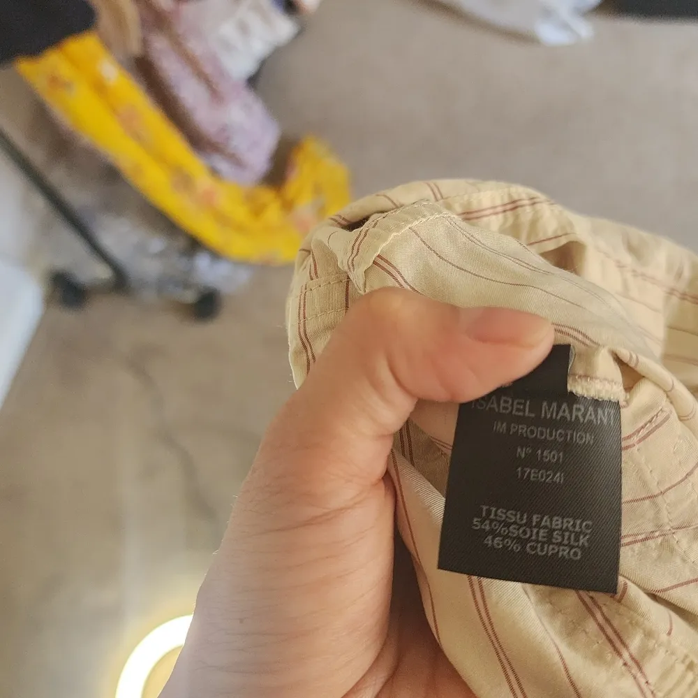 Isabel Marant Pinstripe Sleeveless Cargo Jumpsuit - Image 11