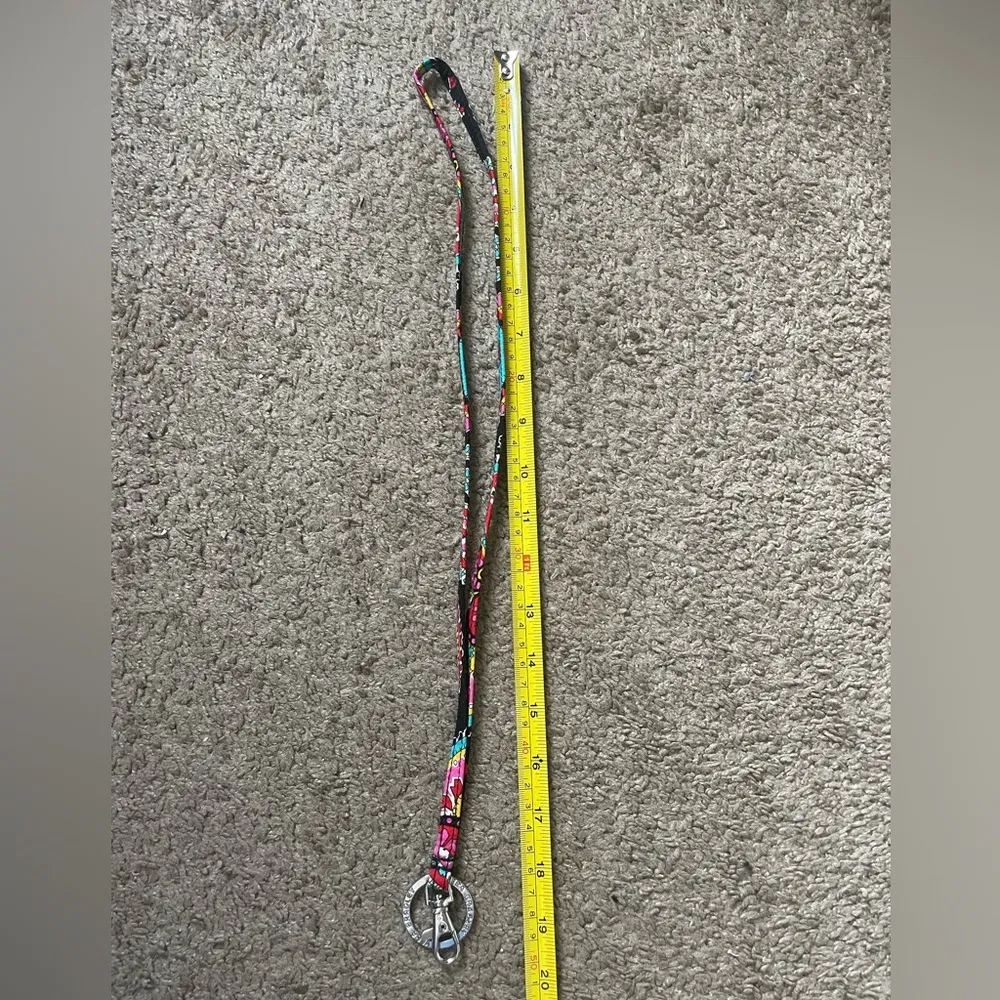 Vintage Y2K Vera Bradley Parisian Paisley Key Chain Lanyard - Image 5