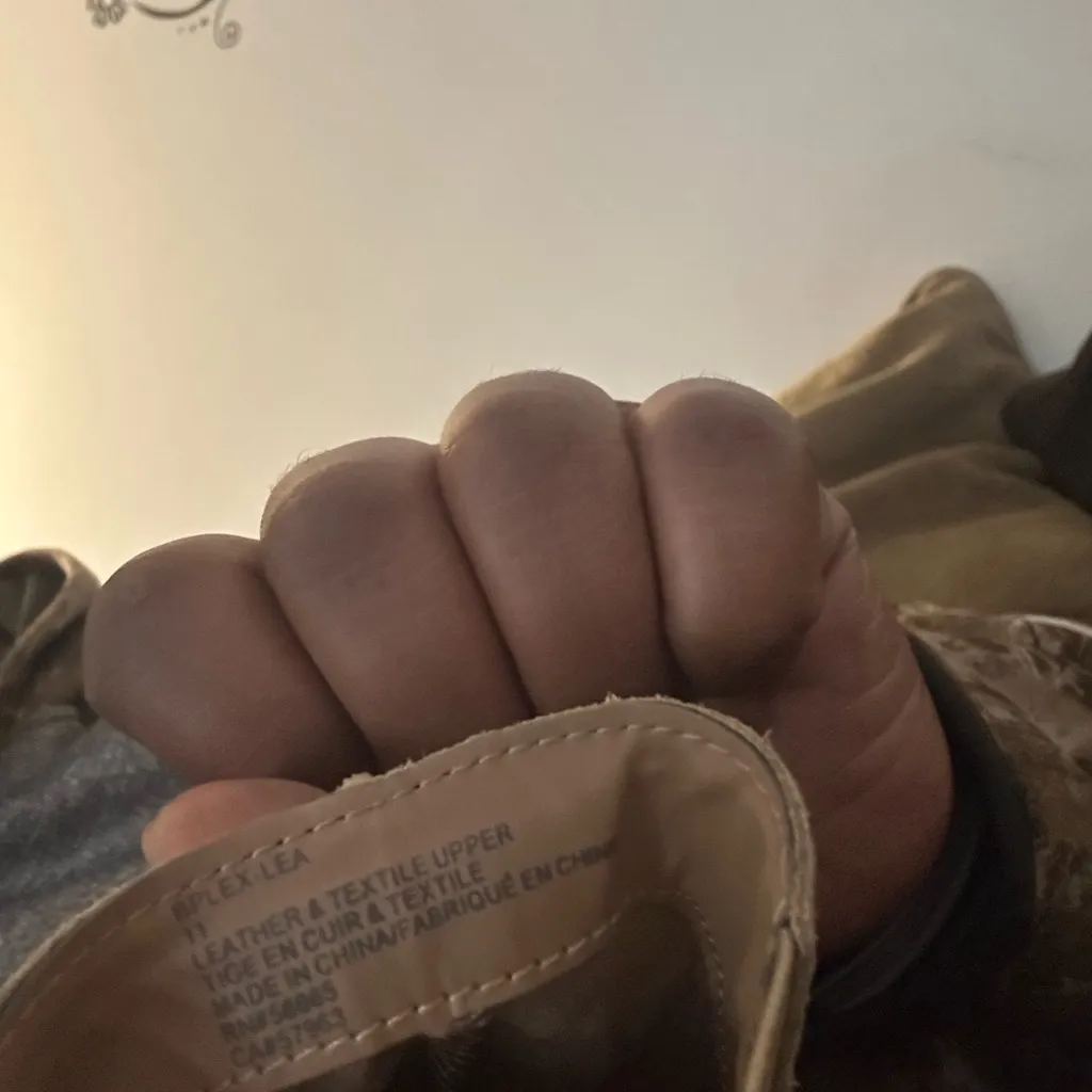 Tan Suede Knee-High Boots - Image 3