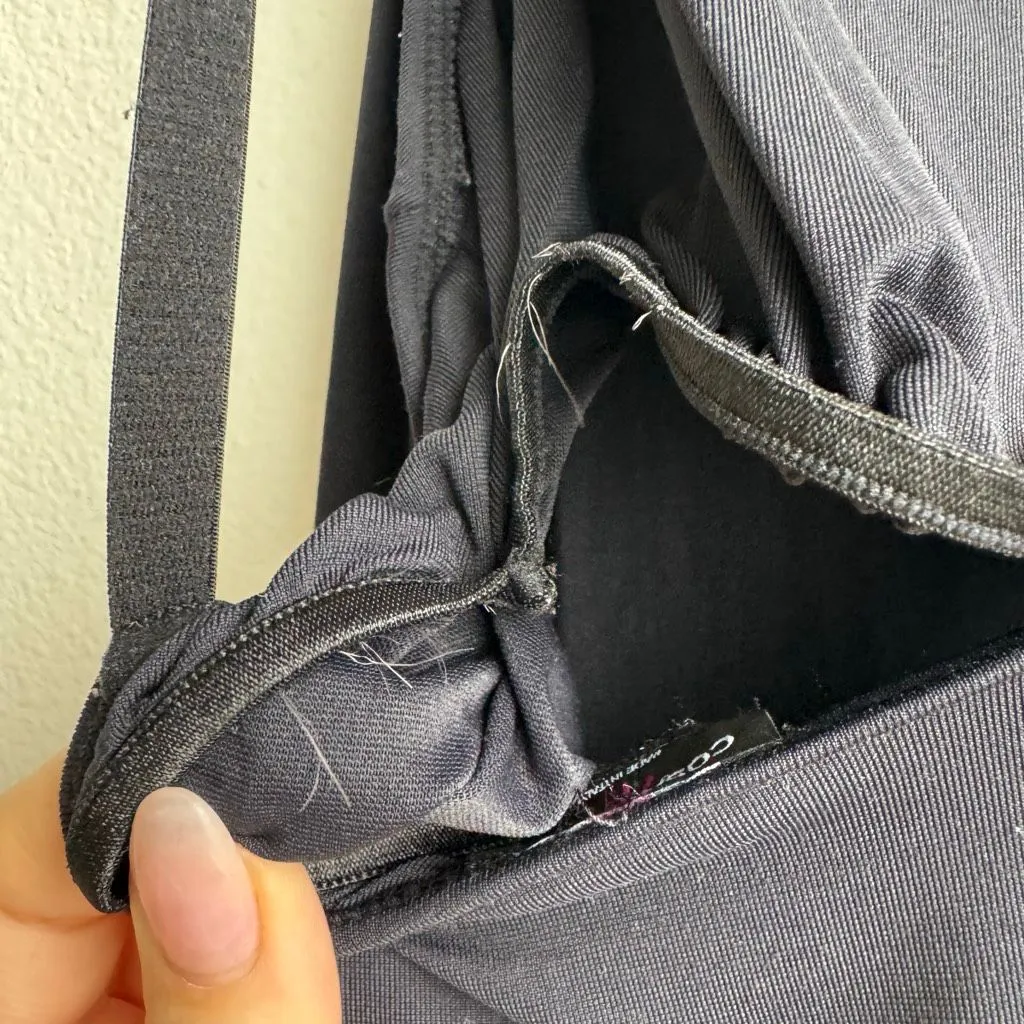 Cosabella Amore Women’s Classic Black Nightie Chemise Mini Cami Slip Dress Large - Image 12