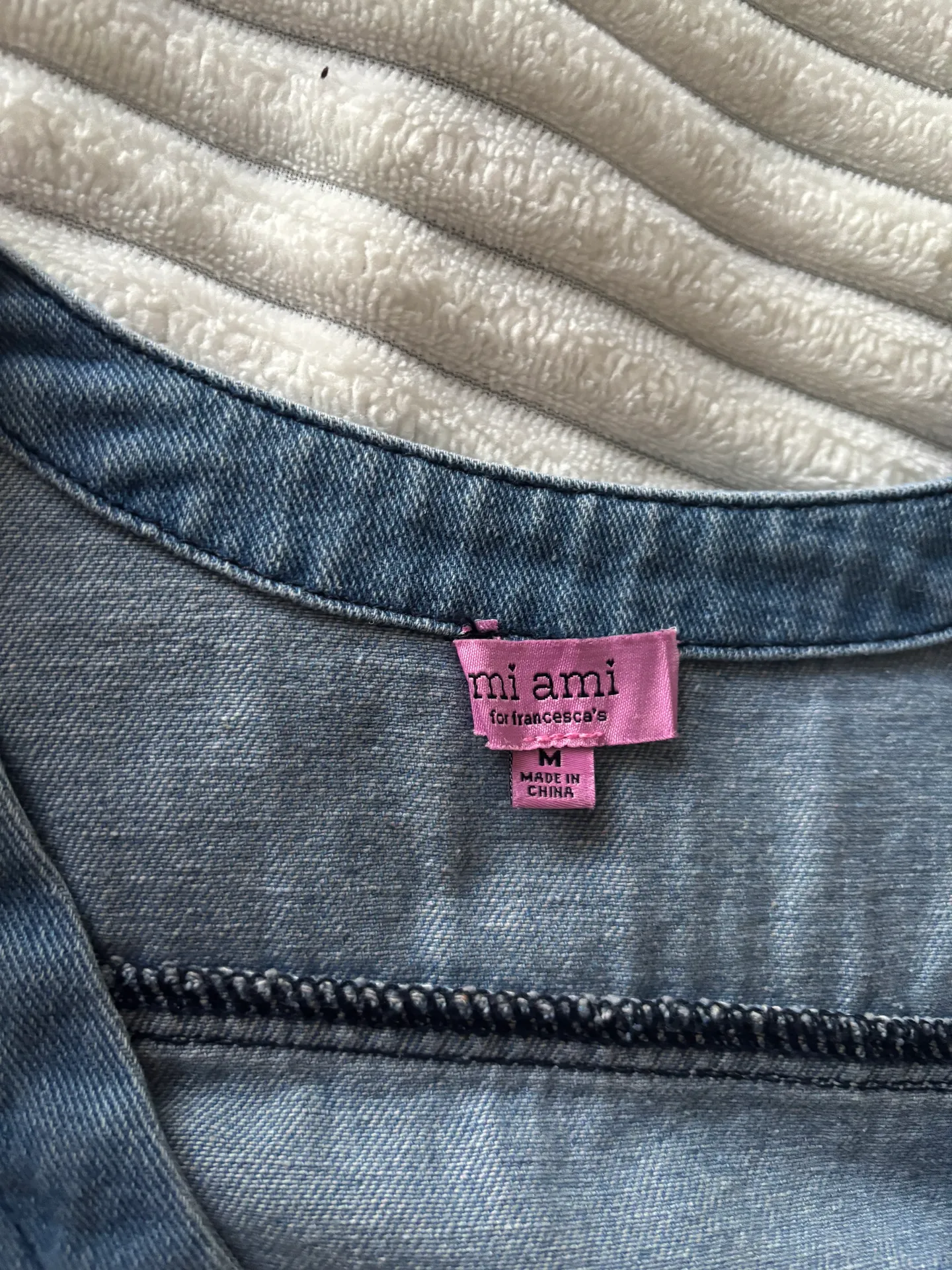 Francesca’s Jean Dress - Image 2