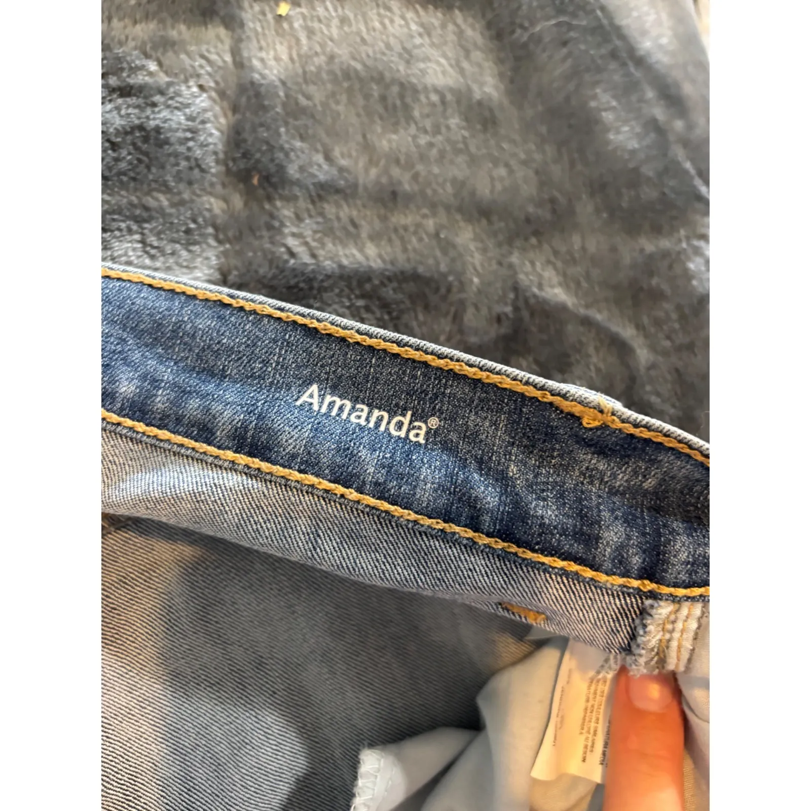 Gloria Vanderbilt Amanda‎ All Around Slimming Effect Crop Jeans Size 10 - Image 5