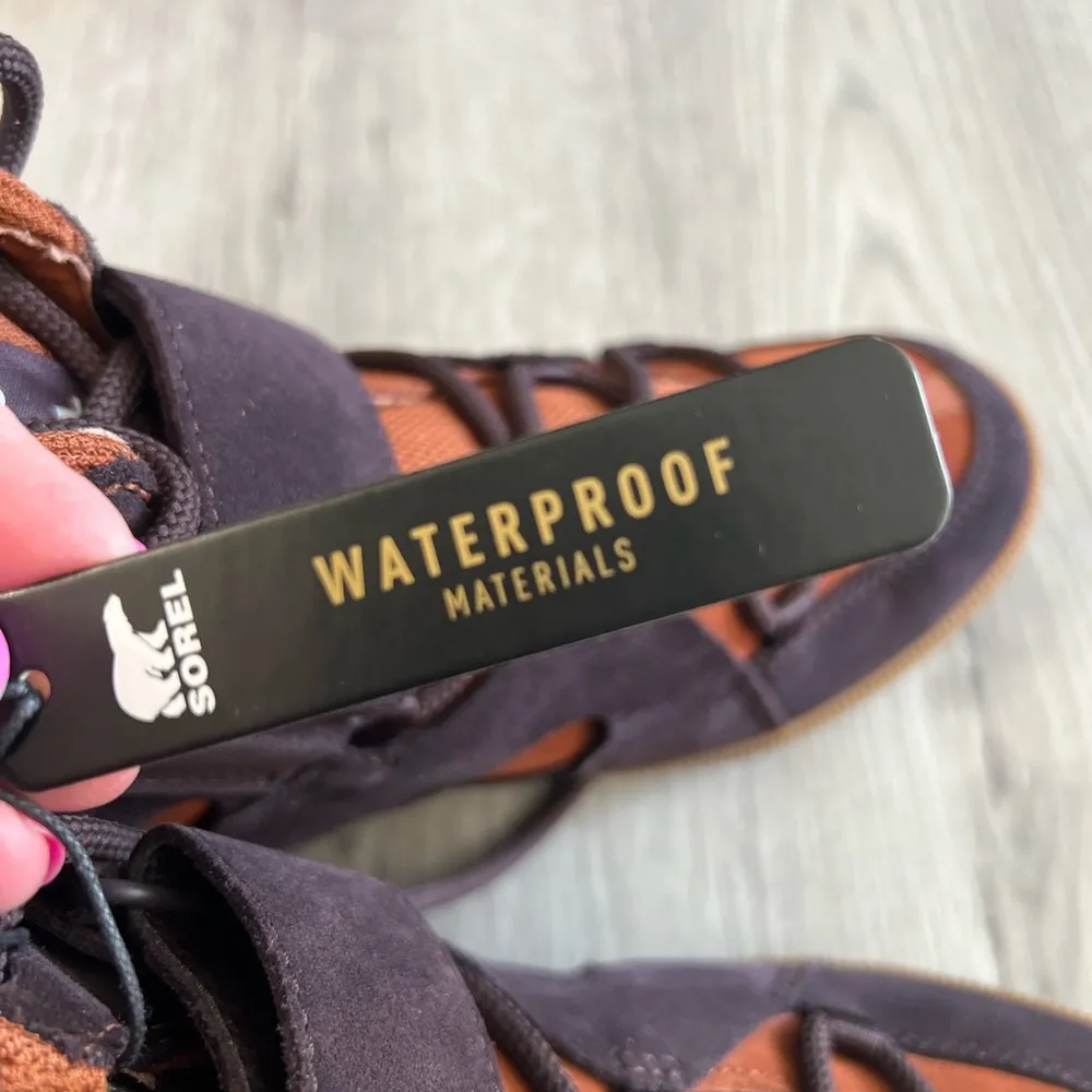 Sorel Women's New Cinder/Wood Out N About Sport Wedge Bootie Sneaker Boots 9.5 - Image 5