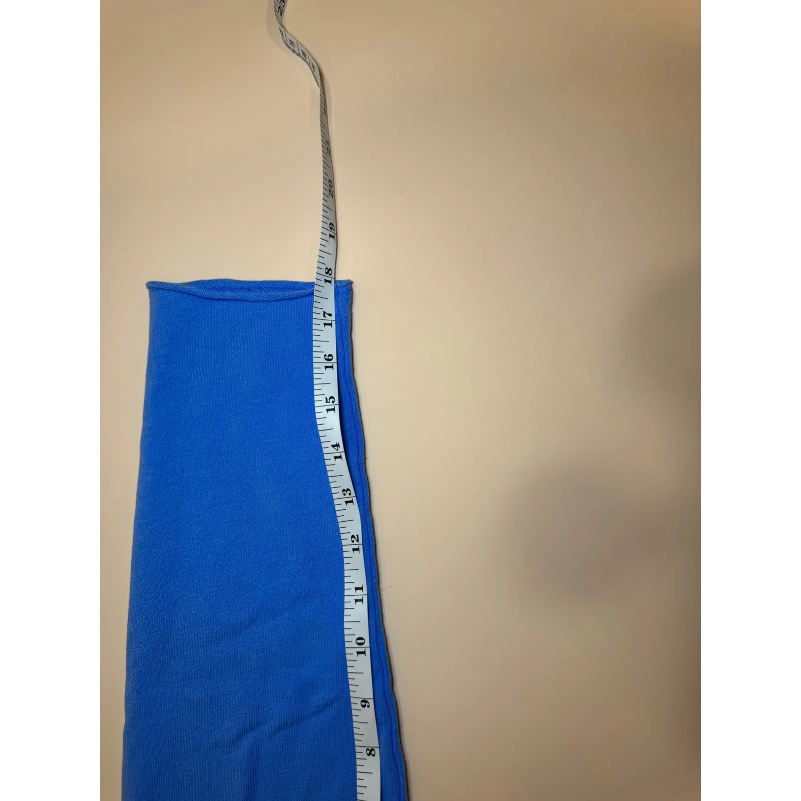 NWT Aerie Cropped Knot-Front Top Blue Size S - Image 6