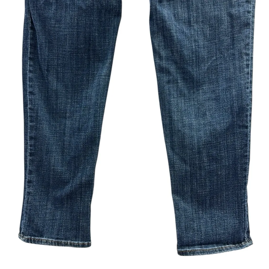 Chicos So Slimming Girlfriend High Waist Slim Leg Ankle Blue Jeans Womens 10R - Image 7