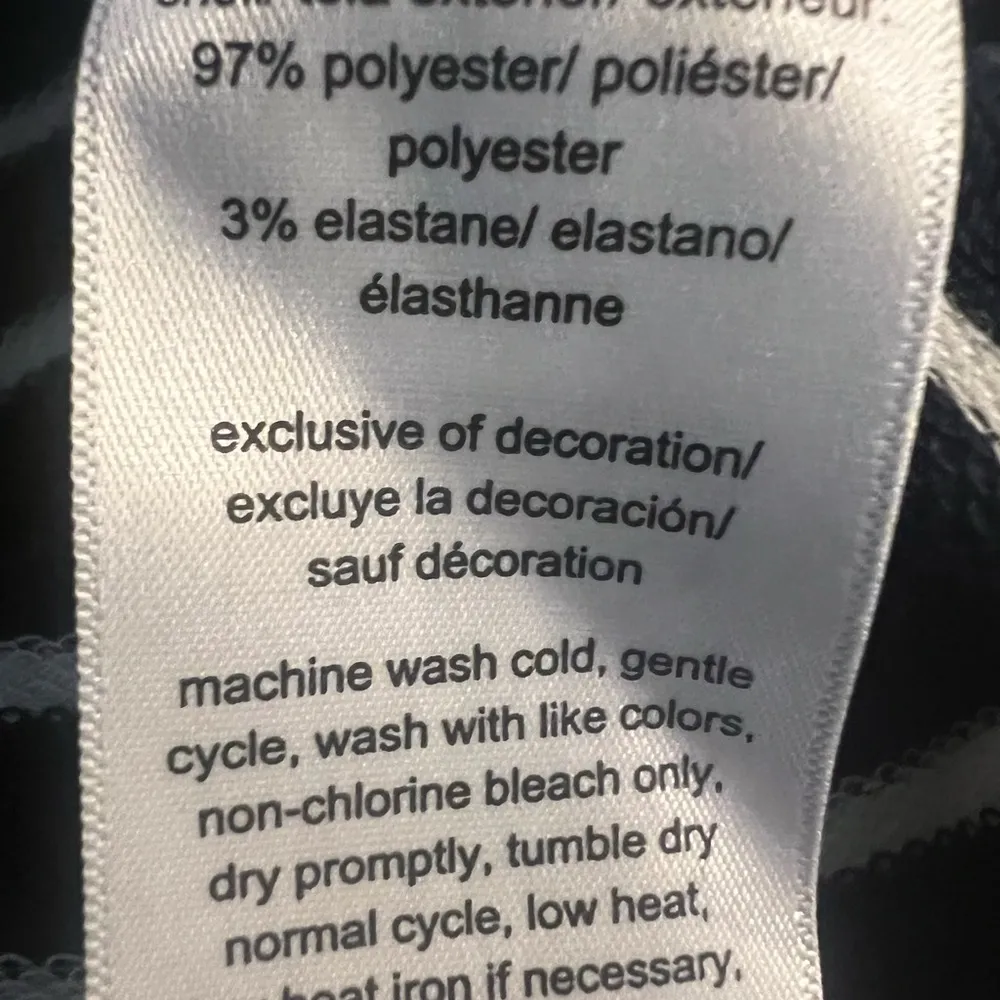 New Nautica Jeans Women's Tiered Dress Blue White Striped NWT Size Small - Image 6