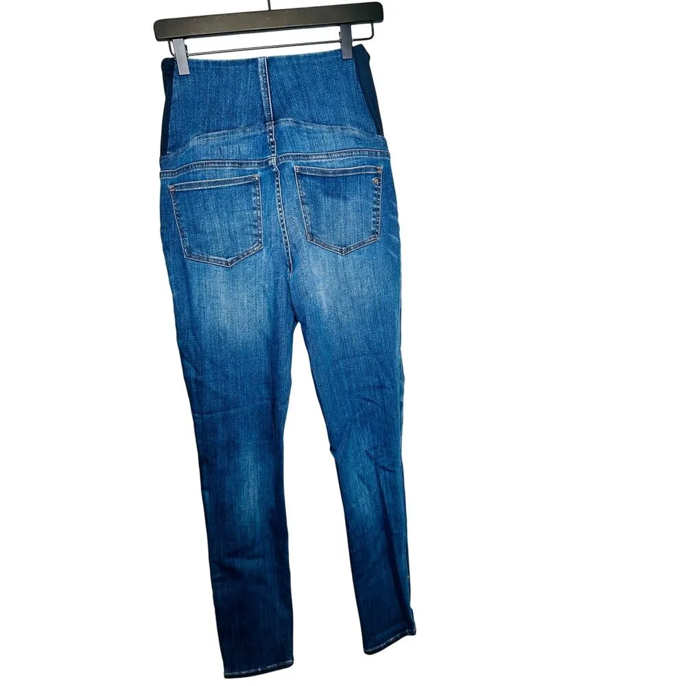 MADEWELL Over the Belly Skinny Jeans Danny Wash Denim Jeans NWT Size 29 - Image 4
