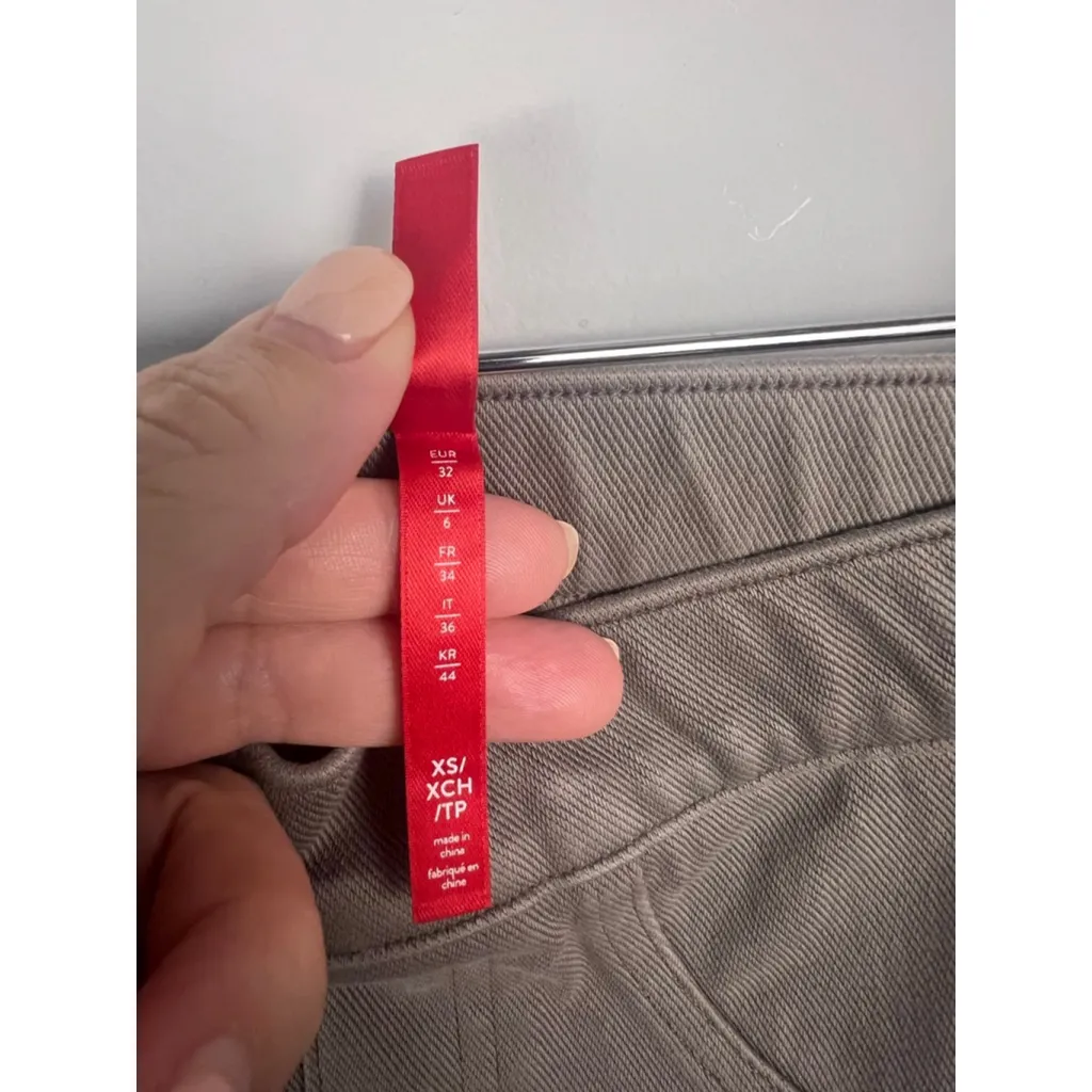 Women's Spanx Jean Leggings Earthy Taupe Size XS - Image 5