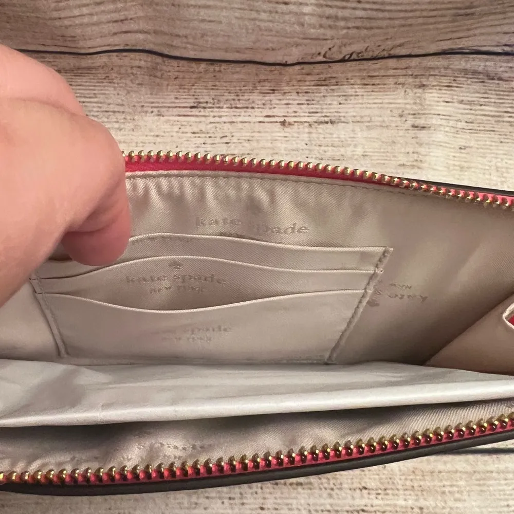 Kate Spade Vibrant Pink Pouch - Image 8