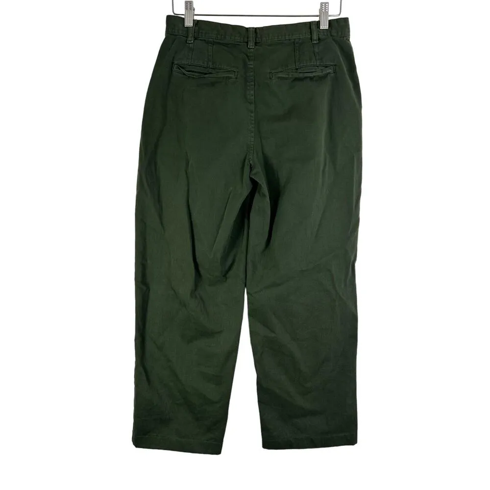 Free People Cya Later Skate Trouser Pants Forest Green Size 0 - Image 9