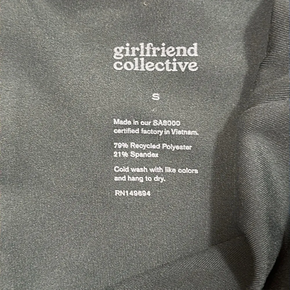 Girlfriend Collective High Rise Run Short Sz S - Image 3