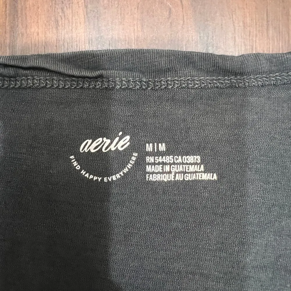 Aerie Gray Tee  Sz M - Image 2