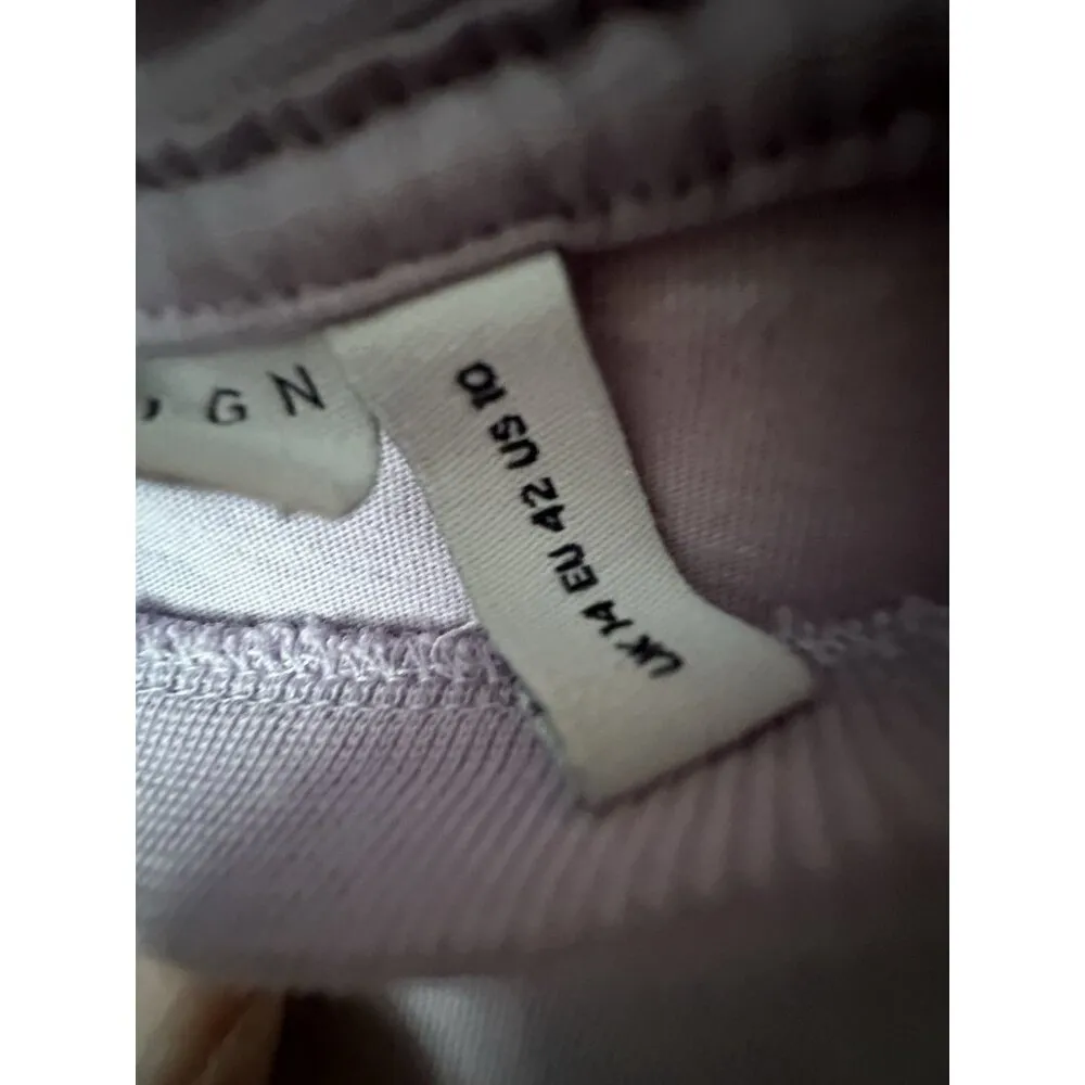 Asos Design Care Bears Lavender Bear Short Sleeve T Shirt US Size 10 Rainbow Purple - Image 4