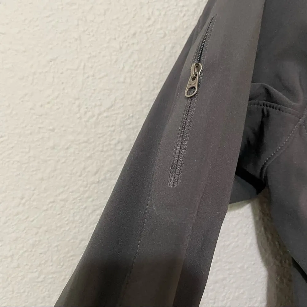 REI Charcoal Grey Lightweight Full Zip Woman’s Jacket L Fall Casual Classic Gray Size L - Image 9