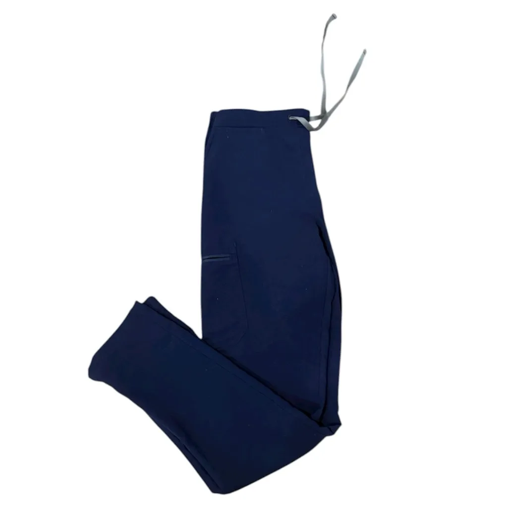 Figs Tactical Collection Navy Scrub Straight Leg Pants Small Tall - Image 2