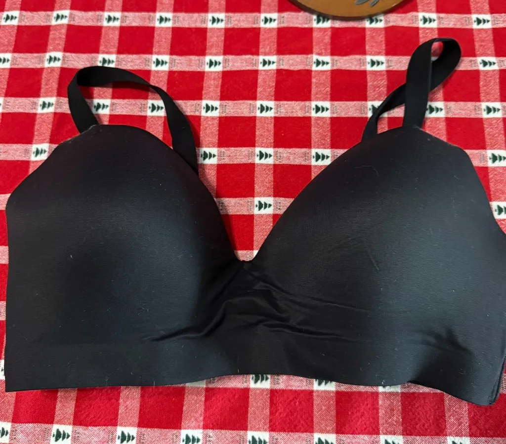 Soma Enbliss Wireless Bra Women's Size 38C Black Moderate Padding Wirefree - Image 1