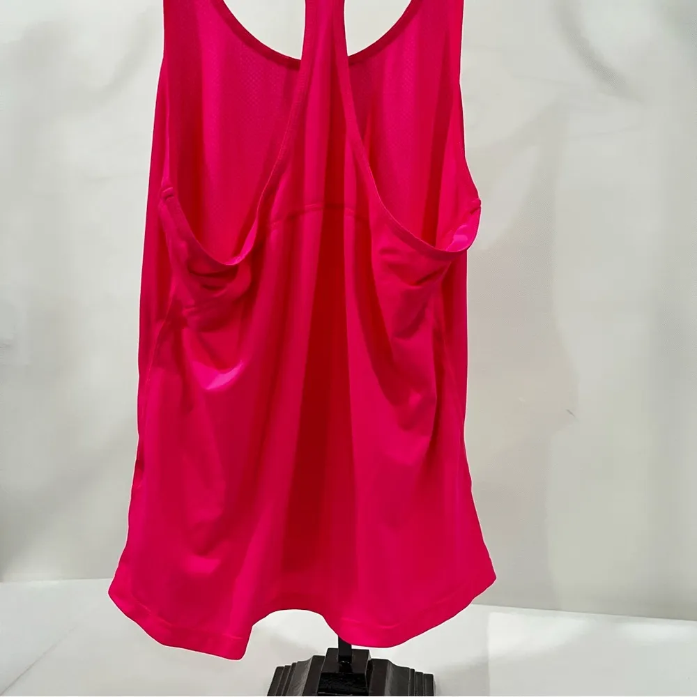 Z By Zella Mesh Racerback Tank Top Hot Pink Size Medium - Image 5