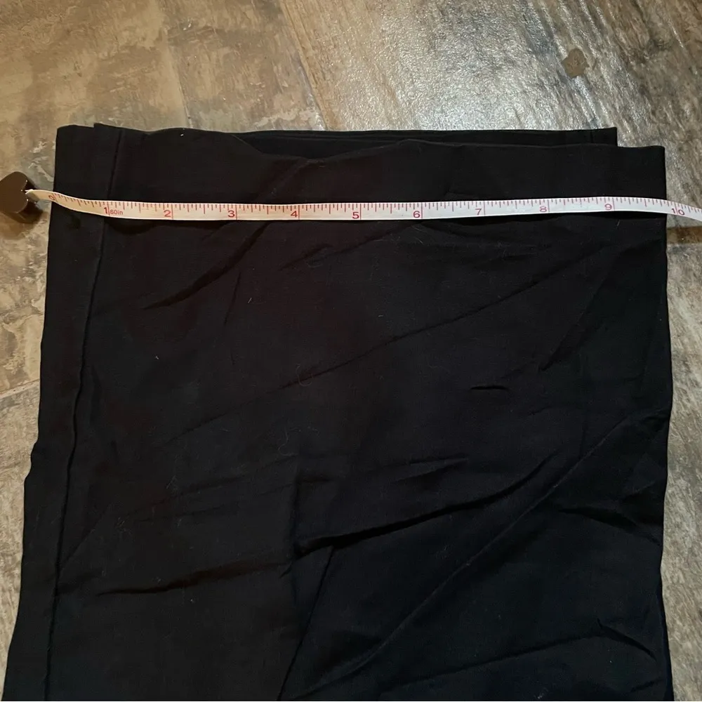 White House Black Market Black Legacy High Waisted Wide Leg Dress Pants size 4 - Image 7