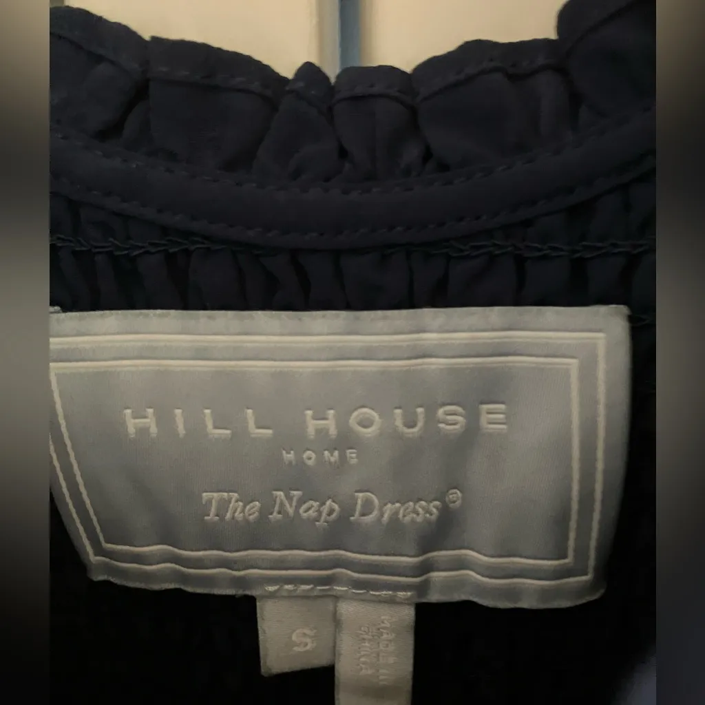 Hill House  Lucia Navy Blue Nap Dress - Image 4