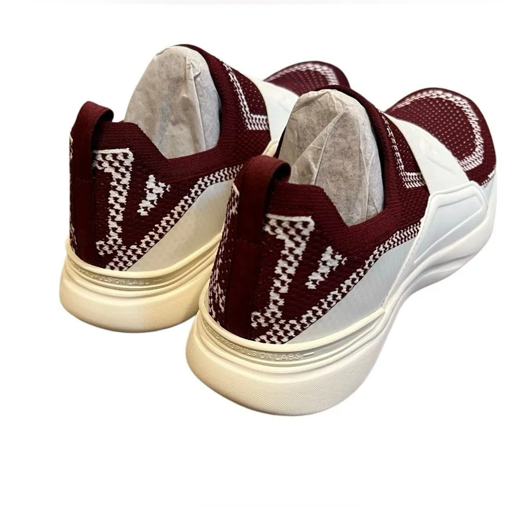 APL Women's Techloom Bliss Shoes in Ivory/Burgundy - Image 2