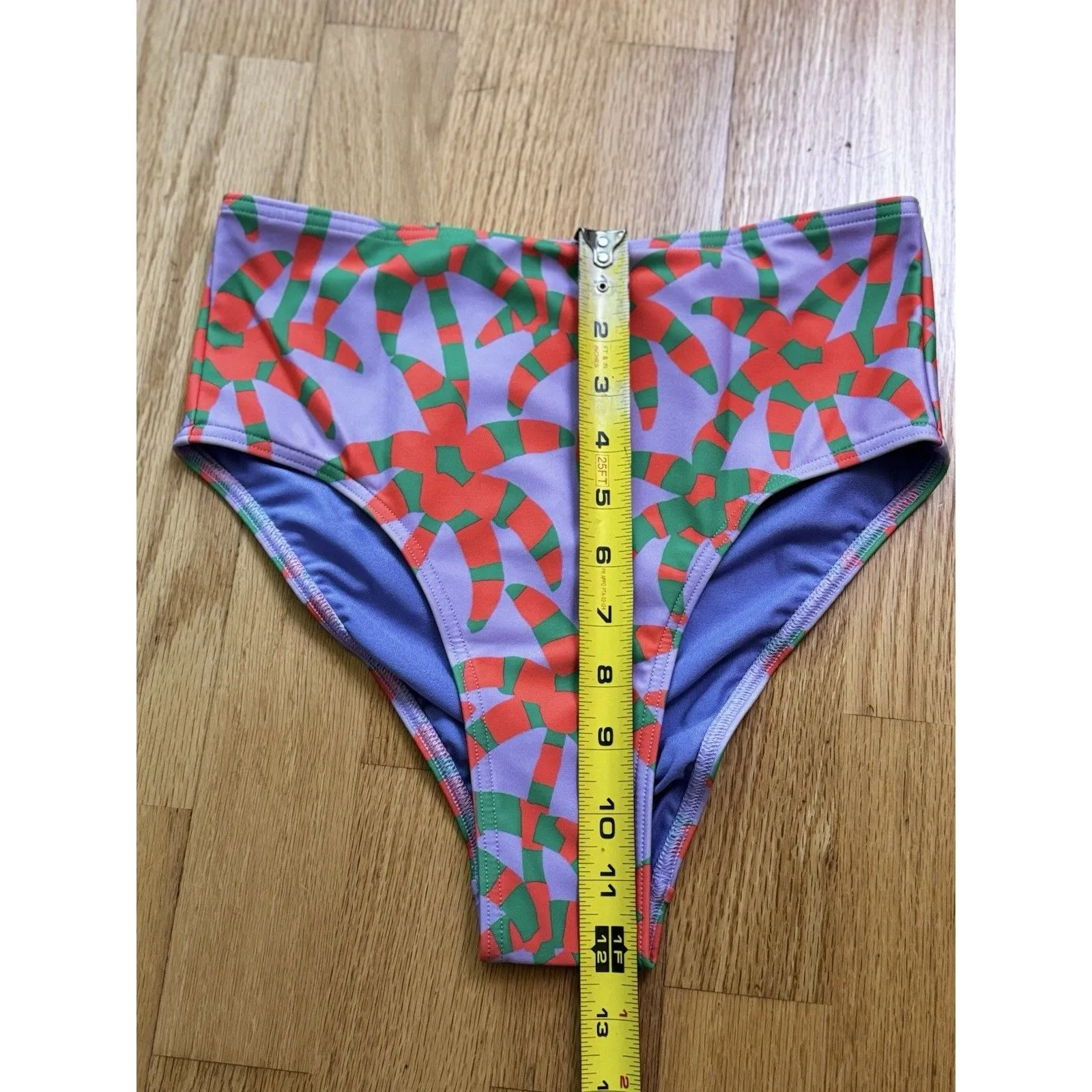 Adidas Farm Rio Women's Multicolor Two Piece Bikini Swimsuit Purple Size S NWT - Image 6