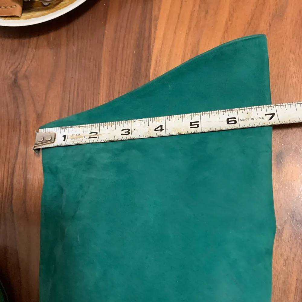 Vintage Chantal made in Italy suede heeled boots size 38 M - Image 12