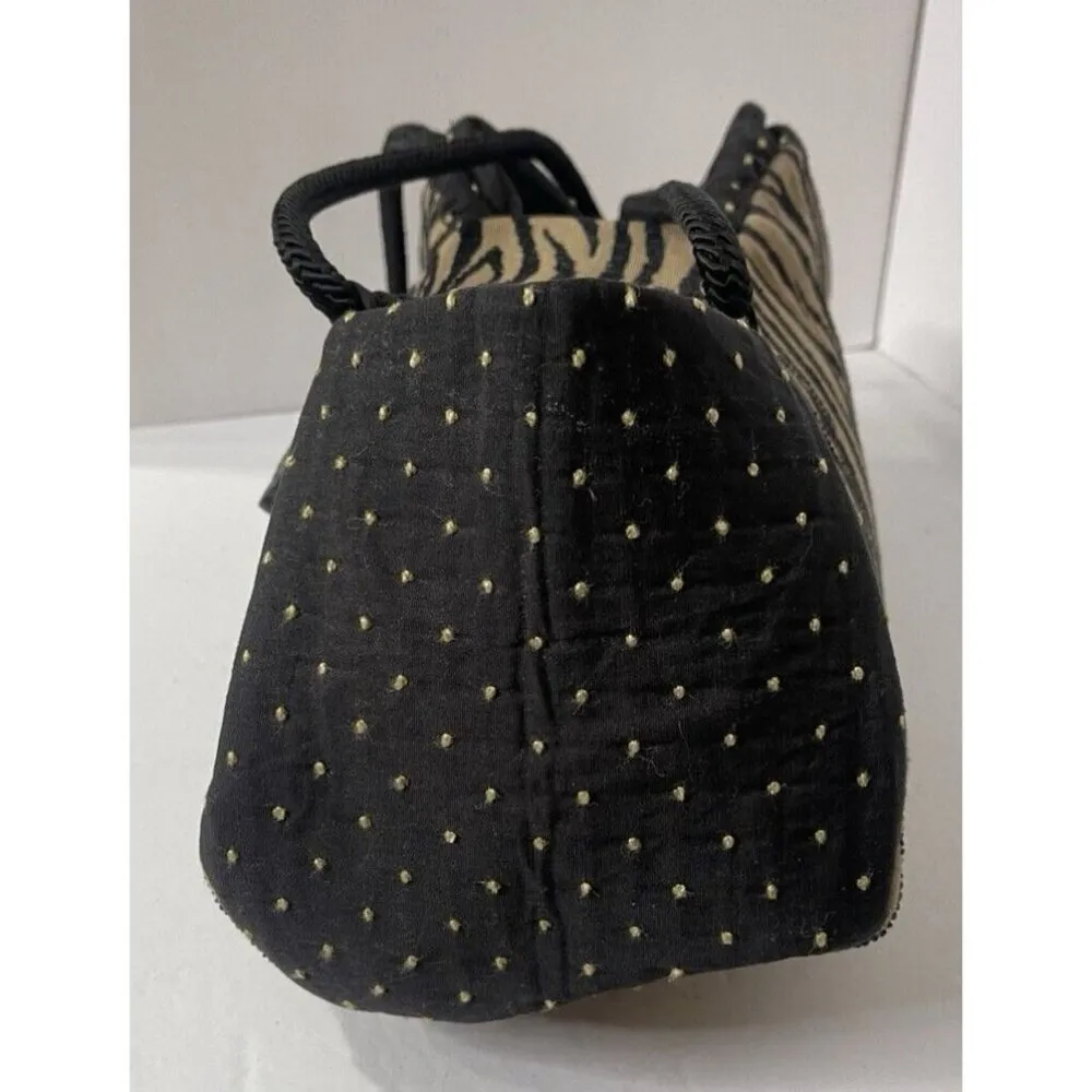 L. O'Neill Design Tapestry Carved Natural Stone Purse Handmade Limited Edition Black - Image 4