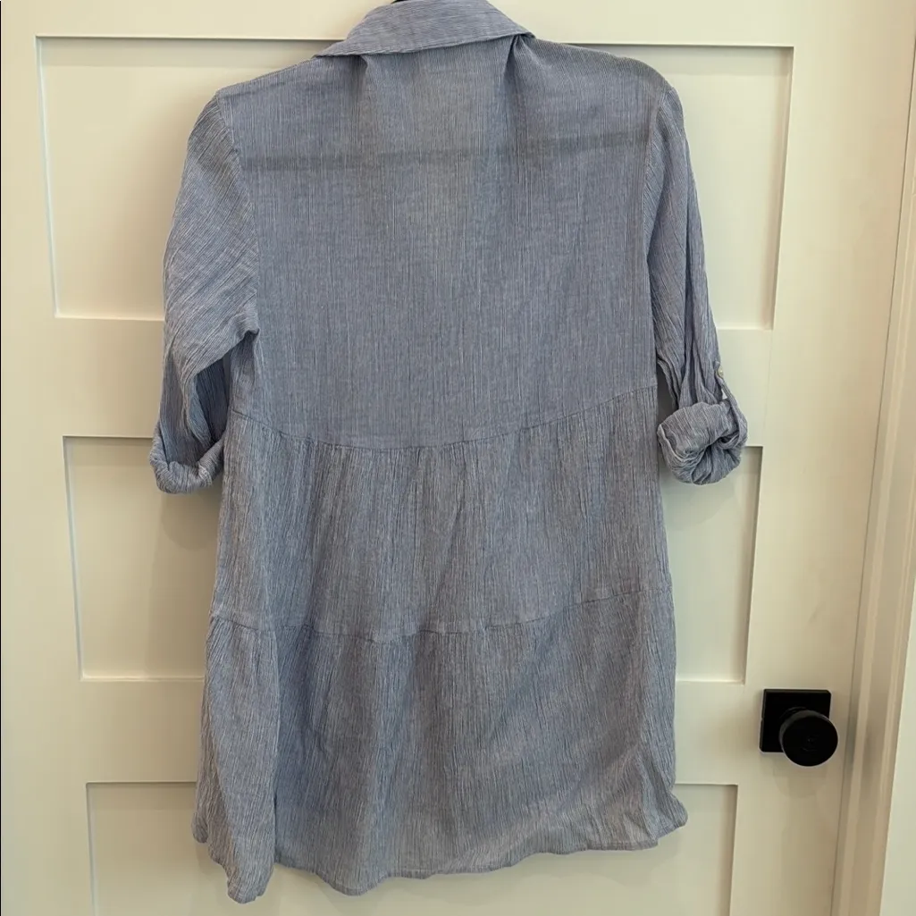 LOVE STITCH • Ocean Ave Tiered Striped Tunic - Image 8