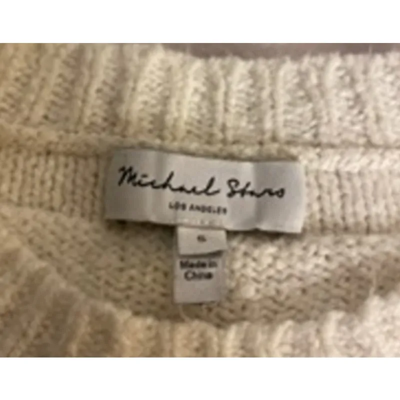 Michael Stars White Pullover Sweater Women’s Size S Lightweight Knit - Image 4