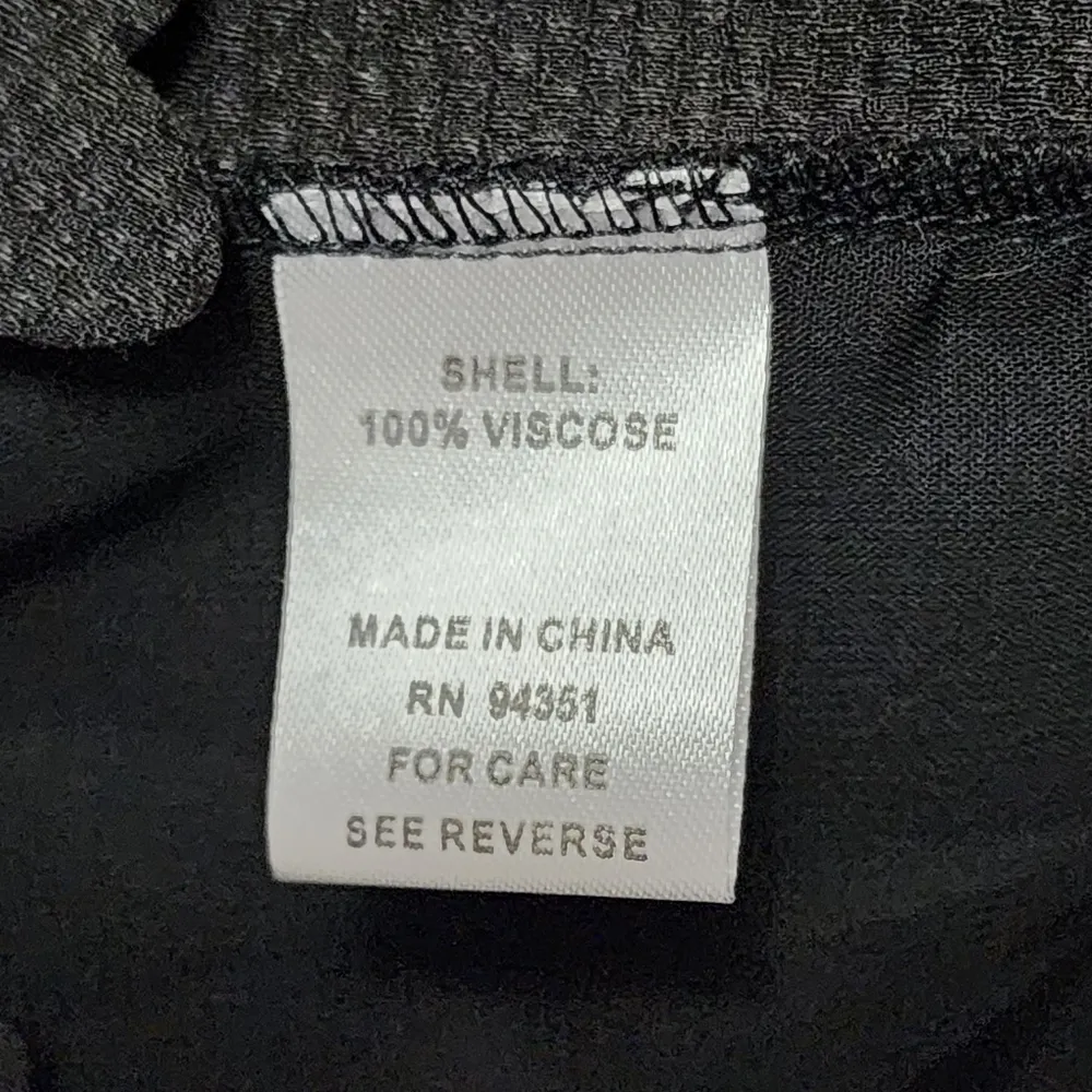 Joy Joy Black Textured Sleeveless Lattice Blouse Size XS - Image 6