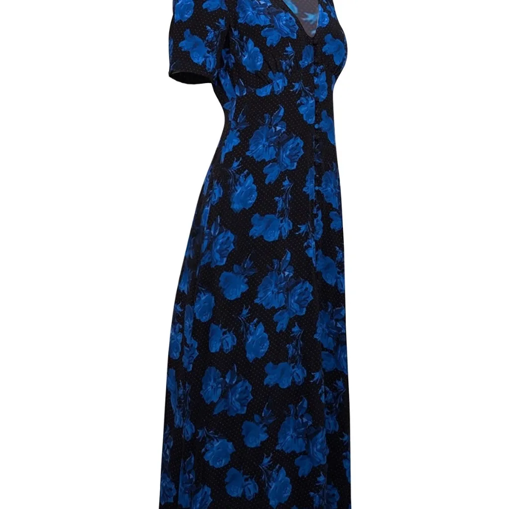 The Kooples NWT 100% Silk Midi Dress - Image 7