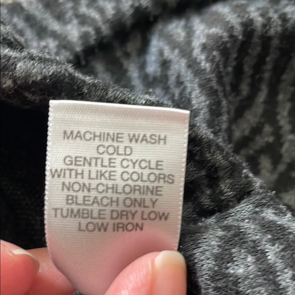 Avenue Gray Pattern Mini Pencil Skirt Casual Size undefined - Image 4