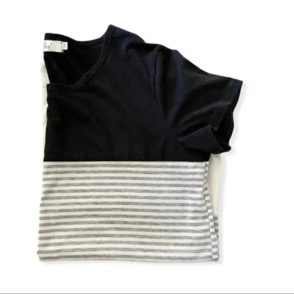 Yun Jet Color Block Women's Short Sleeves T - Image 3