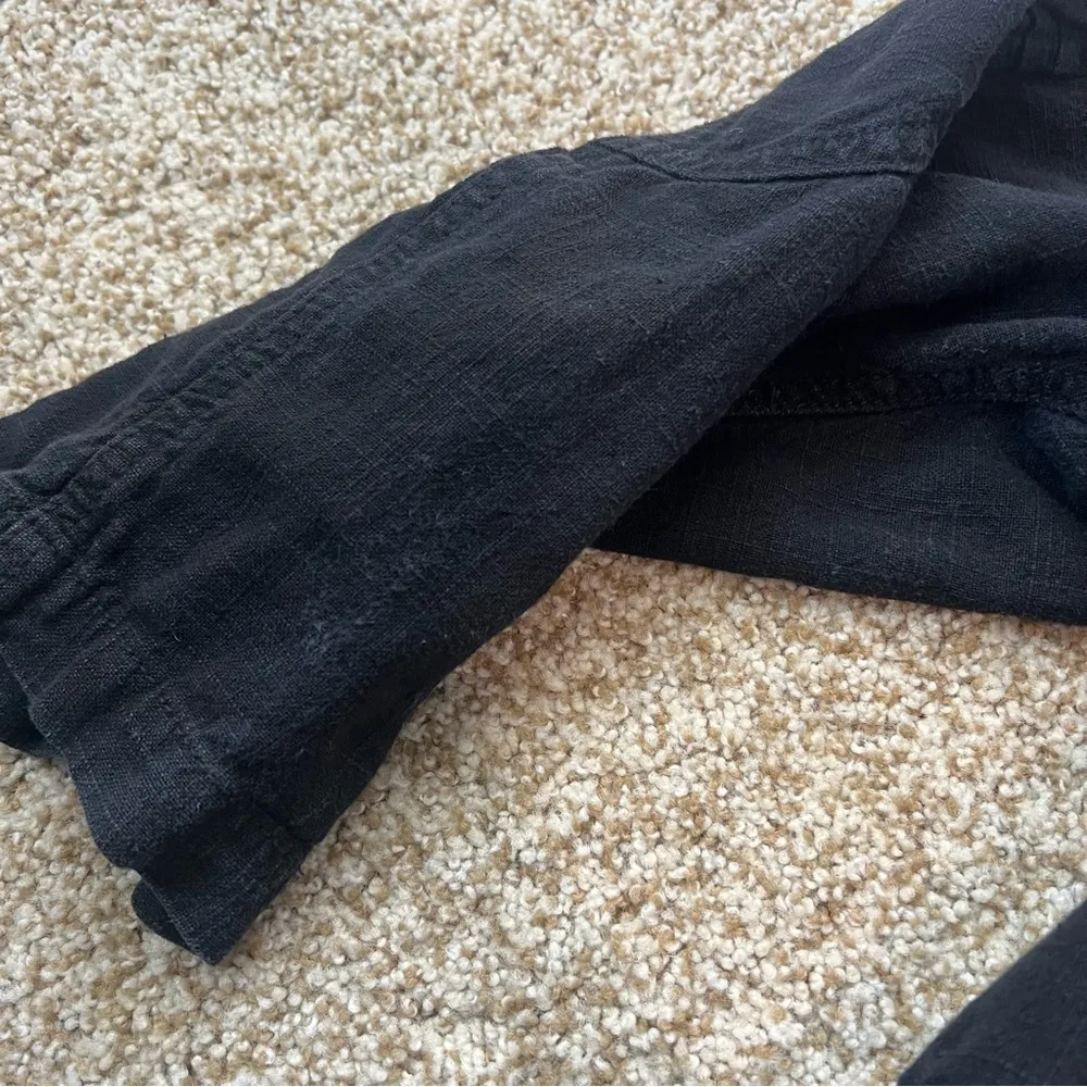 Free People  Jayde Safari Bomber Jacket Black Size Medium - Image 11