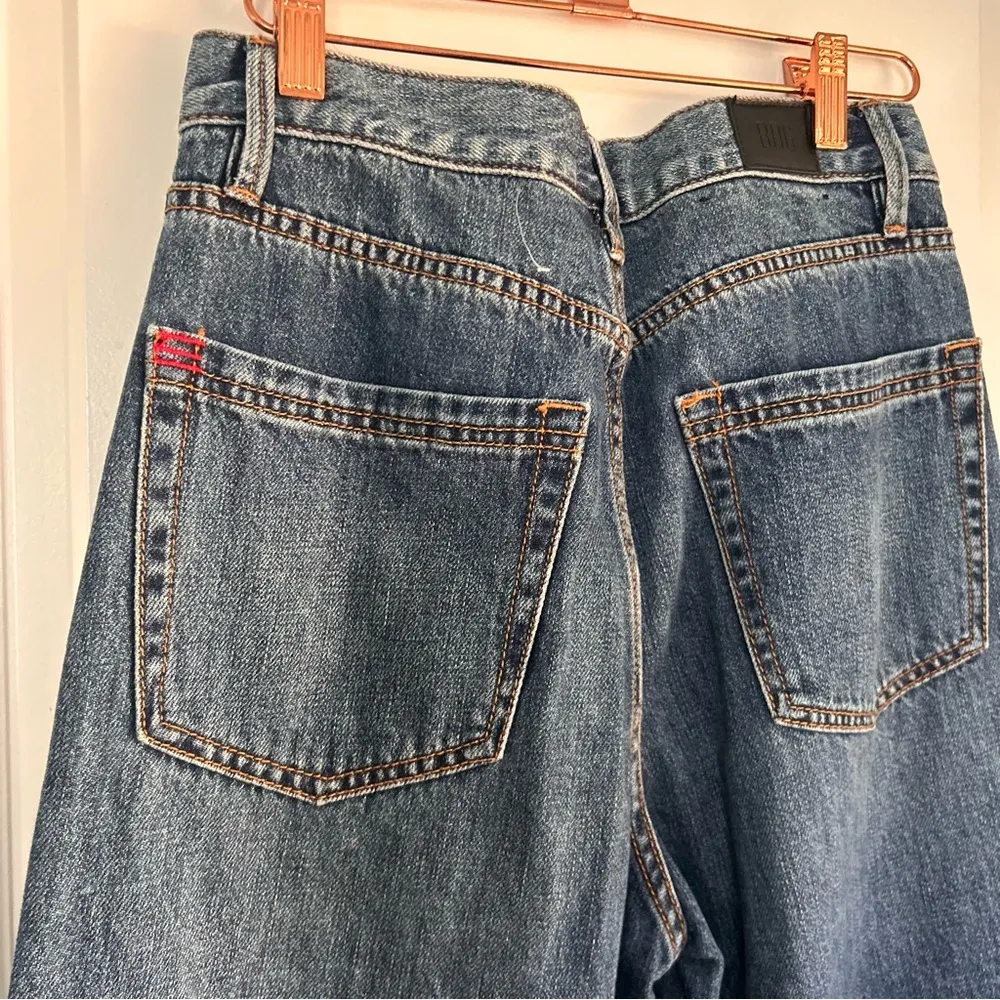 BDG Urban Outfitters Black Sequin High Rise Jeans Wide Leg - Image 8