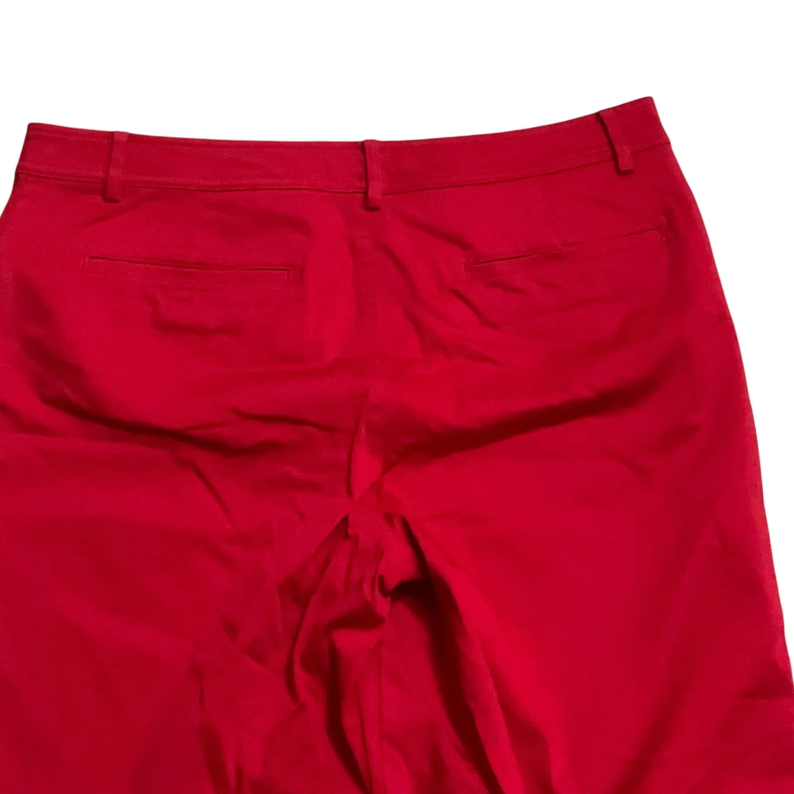 Lauren Ralph Lauren Women Red Zipper Pocket Golf Shorts Size 12 - Image 3