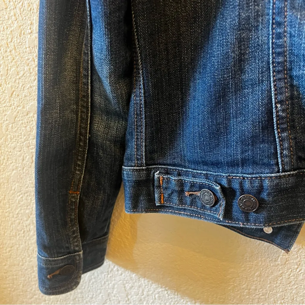 Women’s Old Navy Dark Blue Denim Jacket - Image 6
