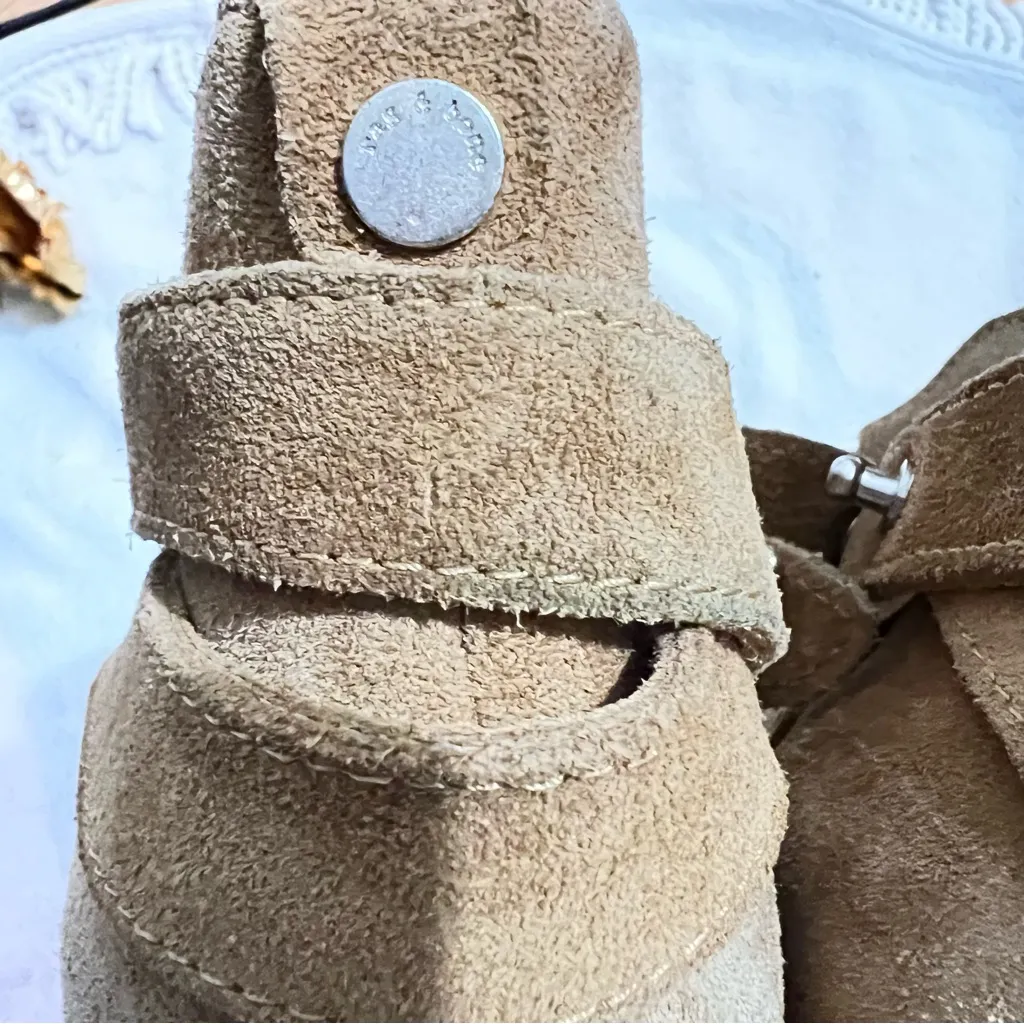 Rag and bine leather suede boots - Image 6