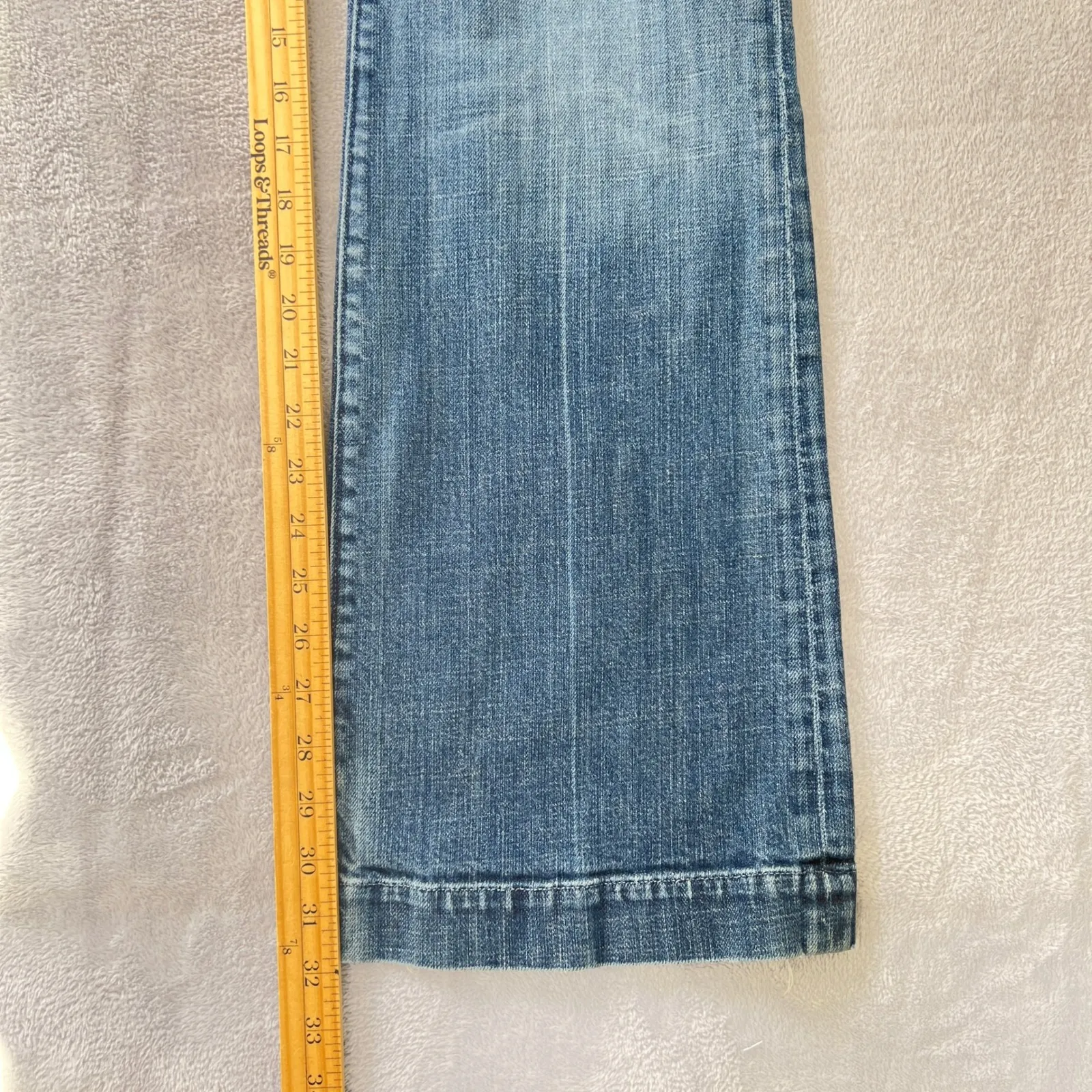 Citizens of Humanity Bootcut Jeans Women 31 Made USA Vintage Denim Jerome Dahan - Image 8