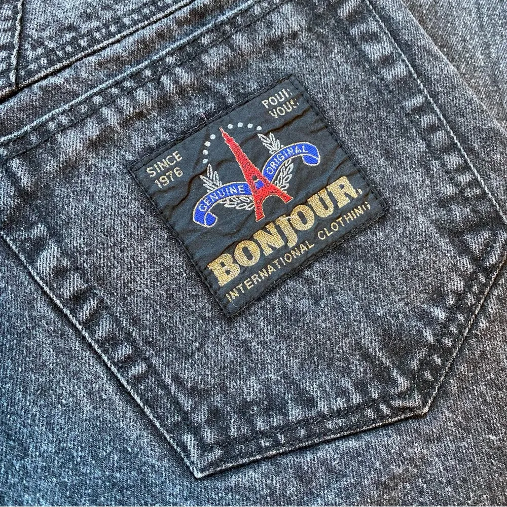 Vintage BonJour Goth Hip Hop Punk High Waisted 100% Cotton Jeans - Image 8